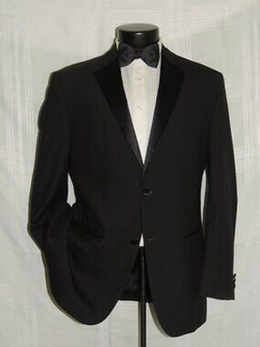 Men's Classic Black Tuxedo - Worn Once, Like New!